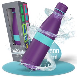 boddels TWEE Drinking Bottle 500 ml / 800 ml – Our Insulated Bottle For Any Occasion, multicolour, 500 ml