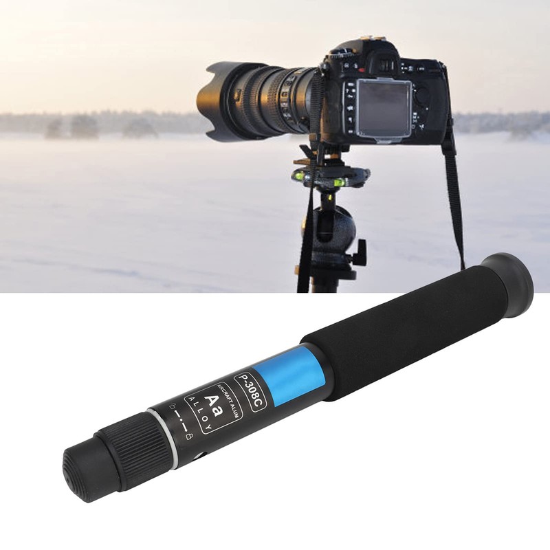Camera Monopod, Aluminum Portable Compact Lightweight Travel Monopod with Carrying