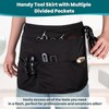 Luocute Waist Tool Apron with Multi Pockets, Tool Belt Work