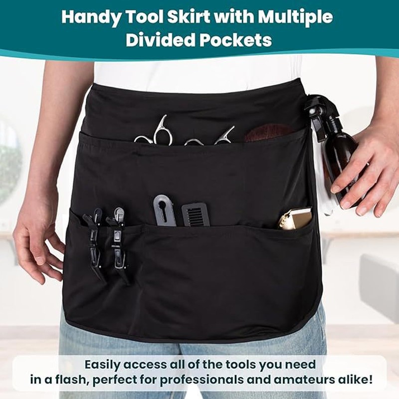 Luocute Waist Tool Apron with Multi Pockets, Tool Belt Work