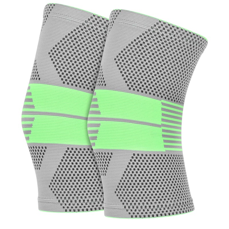 2Pcs Quality Strength Training Nylon Sports Kneecap Kneepad Workout Fitness