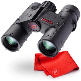 Red-Line Optics F4F Wildcat 8x25, 7 Prism Best Binoculars for Hiking, Hunting, Bird Watching, Boating and Other Field Work, Designed in America, Based in Washington State