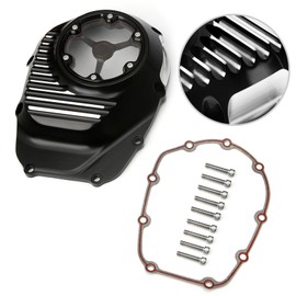 for Harley M8 Engine Clarity Cam Cover Touring Electra Street Road tri Glide King Softail Breakout FXBR 2018 Slim fatbob 114 2018-up CNC Aluminue Parts Contrast Cut(Contrast Cut)