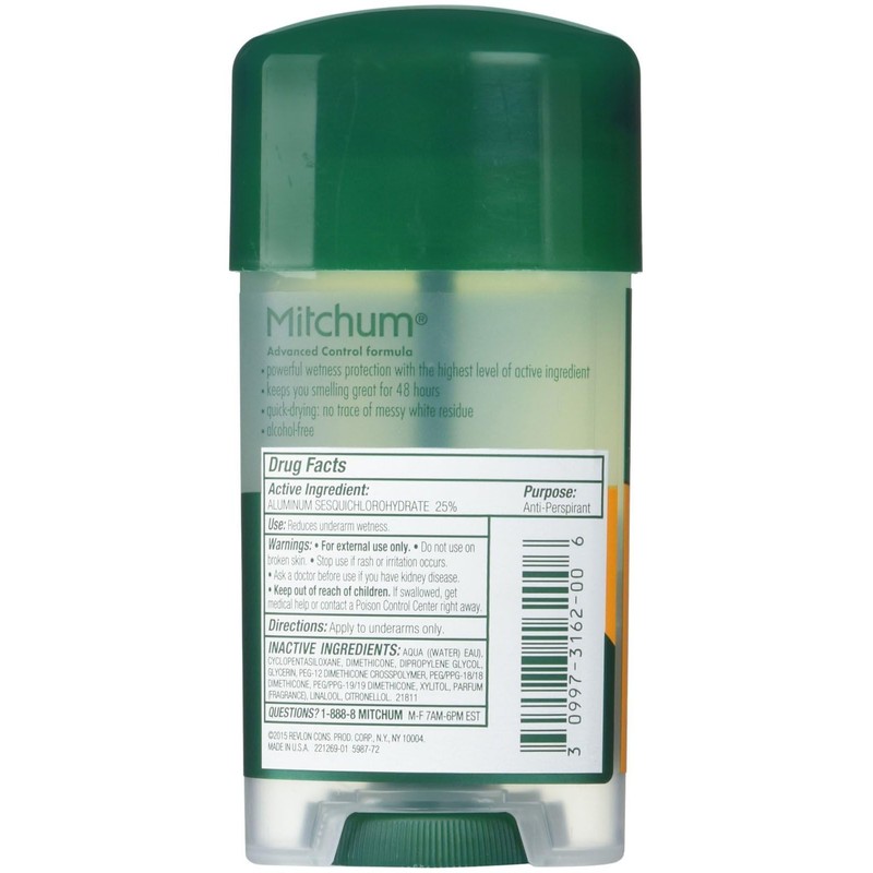 Mitchum Clear Gel Antiperspirant & Deodorant for Men, Super Sport