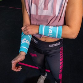 F3RALS ® Schweißband Handgelenk | Saugfähig Sport Schweißbänder - Atmungsaktiv Tennis Fitness Cross Training Unisex