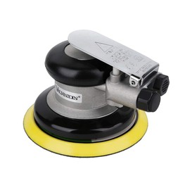 Valianto 5" Air Random Orbital Sander, Dual Action Pneumatic Orbit Polisher Pro Grinding Sanding Tools Silver