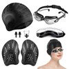 Swimming Goggles Complete Swim Gear Set: 1 Pair of Goggles,
