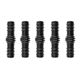 pack of 5 repair/joiner connectors for 13m/16mm ldpe irrigation water supply pipe
