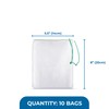 SunGrow Catappa Leaf Filter Bags, 10 Mesh Bags for Carbon