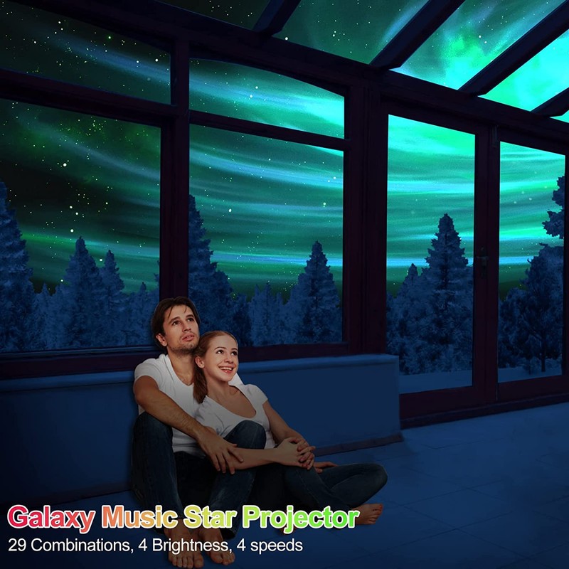 FLITI The Largest Coverage Area Starry Sky Projector, LED Galaxy
