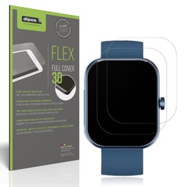 dipos FLEX 2x Schutzfolie matt passend für Fempoin P99 1.95 Zoll, Antireflex, 100% Displayabdeckung, Fingerprint Kompatibel, case-friendly, Full Cover Displayschutz Folie