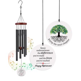 BeauGift Retirement Gift for Women Men, Retirement Wind Chimes, Funny Retirement Gifts for Women Teacher Friend Boss Coworkers, Retired Leaving Farewell Going Away Goodbye Gifts