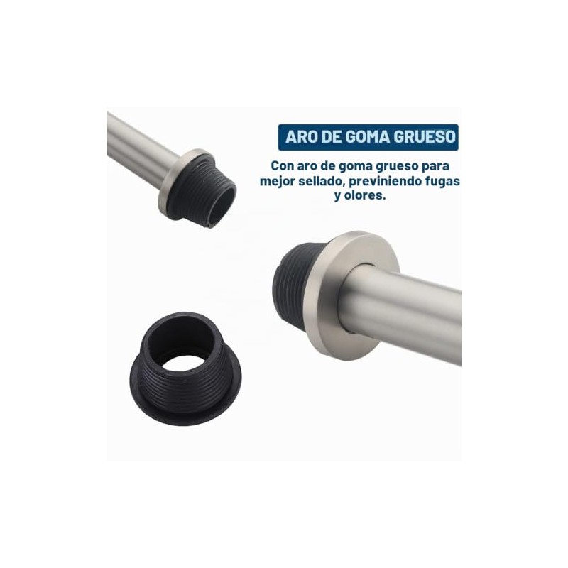 Kit de Drenaje de Residuos Para Lavabo de Baño Ajustable
