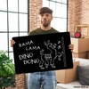 speecheese Rama Lama Ding Dong Alpaca Doormat in 40 x