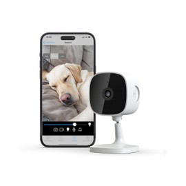 Swann EVO 2K Indoor Wi-Fi Security Camera: 2K HD Video, Compact Plug-in, Sound/Motion/pet/Person Detection, Live View, Night Vision, 2-Way Talk & Siren, Baby Monitor, Local/Cloud Storage, Easy Setup