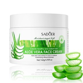 Aloe Vera Gel Face Cream,Face Moisturizer For Women,Organic Aloe Vera Hydrating Face Moisturiser For All Skin Types,Aloe Vera Cream Is Good For Anti-Wrinkle, Acne Soothing And Moisturizing (ALOE)