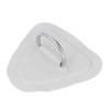 6Pcs PVC D Ring Patch Elastic Rope Set Stainless Steel