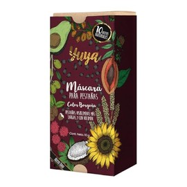 Mascara de pestañas Rimel yuya - 10 aceites naturales - 10g c/u (Borgoña, 1 pieza)