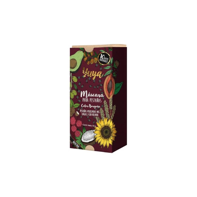 Mascara de pestañas Rimel yuya - 10 aceites naturales -