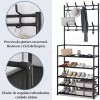 Perchero Y Zapatera Multifuncional Organizador Con 5 Niveles