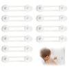Pack of 10 Child Safety Cabinet Drawers, Baby Cupboard Lock,