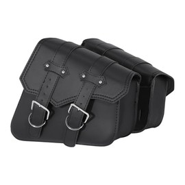 TCMT Motorcycle Saddle Bags Side Tool Bag Luggage Fits Harley Sportster XL883 XL1200
