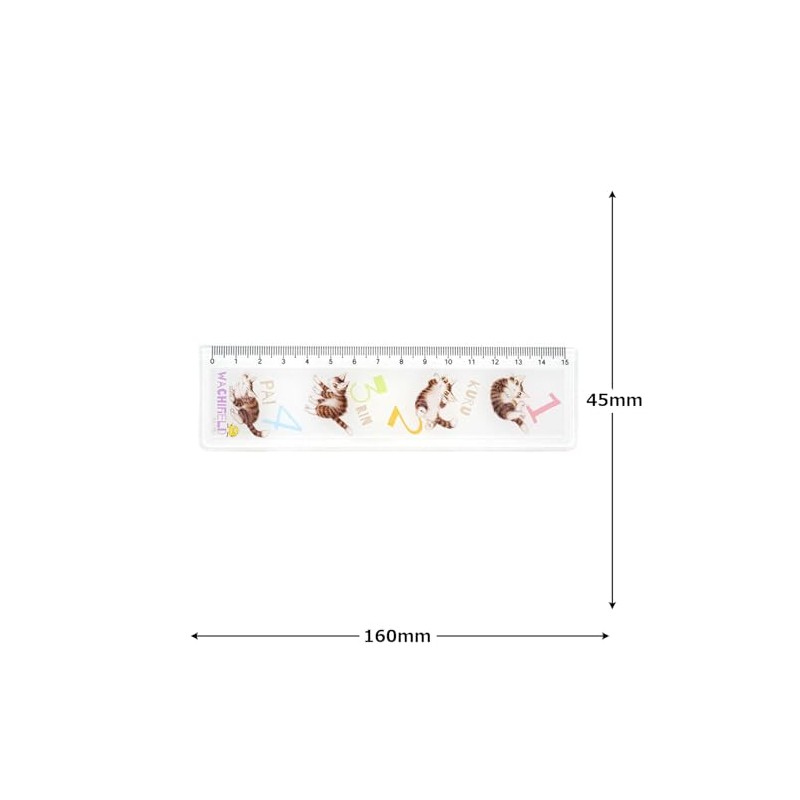 Dayan Cat Acrylic Ruler #2 Kururimpa