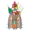 KATUMO Bird Foraging Toys, Seagrass Basket Bird Toy with Array