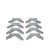 CTW Pontoon Wing Brackets Bunk Bolster Boat Pontoon Trailer V