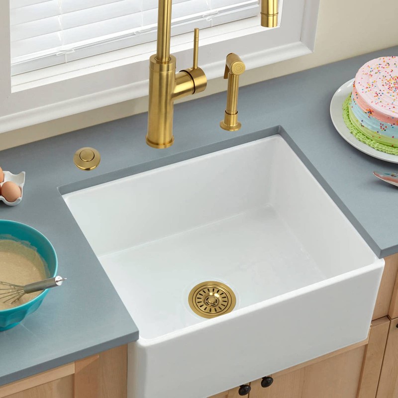 Akicon Garbage Disposal Air Switch with Air Hose, Sink Top