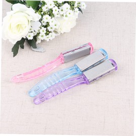 FRCOLOR 1pc Double-sided Foot Callus Remover Tool for Men Women Exfoliating Scrubber for Dry Skin Care Random Color Hard Skin Removal