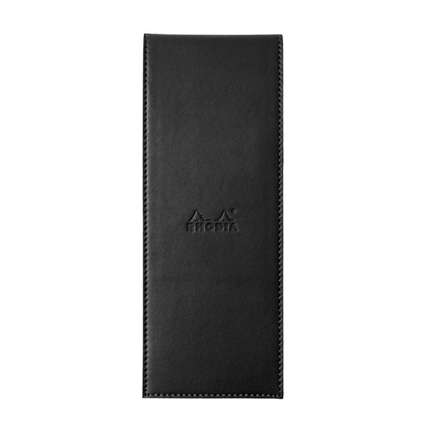 Rhodia 84 x 220 mm Epure Notepad Cover and Notepad, Sqaure Ruling - Black