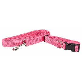 Aero Mesh 2-in-1 Dual Sided Dog Leash-Colar Comfortable and Breathable Adjustable for Pet ConvenienceSize: Small, Color: Purple1