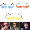 Colorful Mosaic Sunglasses Toy, Thug Life Glasses Deal with It