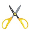Kutsuwa SS106L STAD School Craft Scissors for Left Hand, Yellow