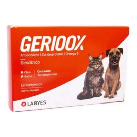 Geriox Suplemento Vitaminico Para Perro Y Gato Senior 30 Tab