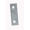 Dock Edge Floating Dock Washer Plate, Galvanized, 9/16"