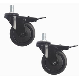 Pellet Grill Wheels 2 Pack Replacement For Pit Boss 820, 1000 and 1100, Austin XL, Rec Tec, Louisiana Grill, Pitboss And Other Pellet Grills