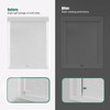 Bliwans Light Blocking Strips for Window Shades and Blinds, 100%