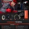 A-Premium Air Conditioner AC Compressor Clutch Kit Compatible with Volvo
