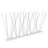 Bird Spikes 304 Stainless Steel Wire Rust Proof Plastic Base