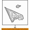 HONDA (ホンダ) 純正部品 ガーニツシユASSY. L.ドアーミラー アコード ハイブリッド 品番76270-T2A-A11ZA