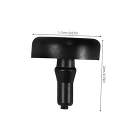 Mobestech 20pcs Brake Light Switch Rubber Stoppers for Clutch and Brake Pedals Shock Absorbing Pads for Enhanced Driving Comfort Easy Installation