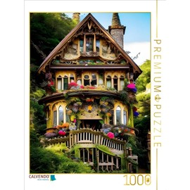 CALVENDO Puzzle Forest Villa II | 1000 Pieces Size 19" x 25"