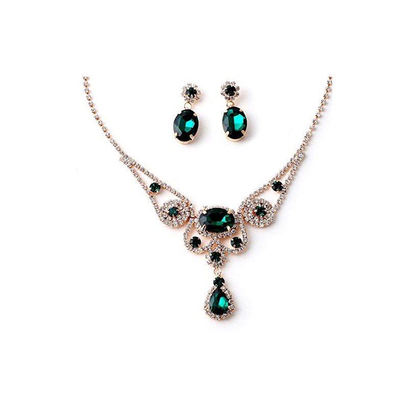 Topwholesalejewel - Juego de joyas con forma de corona en