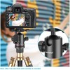 Neewer Camera Tripod Ball Head with Handle and 1/4 inch