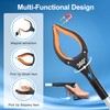 Grabber Reacher Tool - 32” Extra Long Foldable Gripper and