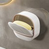 Soap Dishes, Bathroom Soap Box, Wall Mount Soap Container With