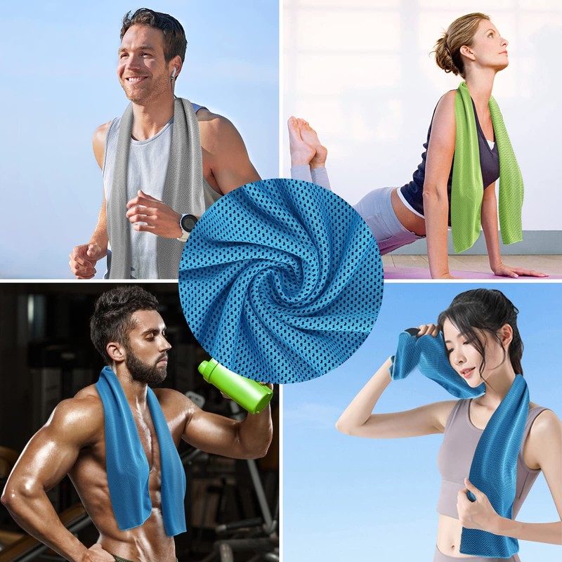 ZOEDO Cool Towel, Set of 3, Cooling Towel, Quick Drying