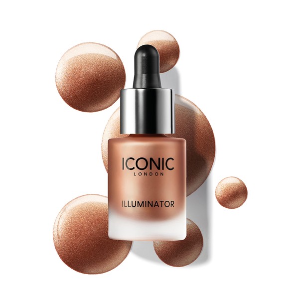 ICONIC London Illuminator - Super Concentrated Shimmer Pigment Drops, Glow, 13.5ml